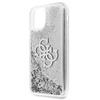 Guess Liquid Glitter 4G Big Logo - iPhone 11 tok (ezüst)