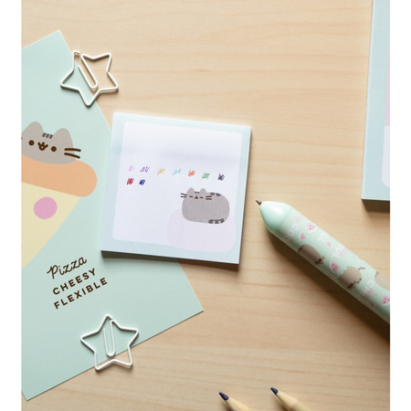 Pusheen - 10-color automatic ballpoint pen with a 3D figure from the Foodie collection