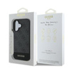 Guess 4G Bottom Stripe - Coque iPhone 16 (gris)