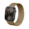 Crong Milano Steel - Edelstahlarmband für Apple Watch 44/45/46/49 mm (Roségold)
