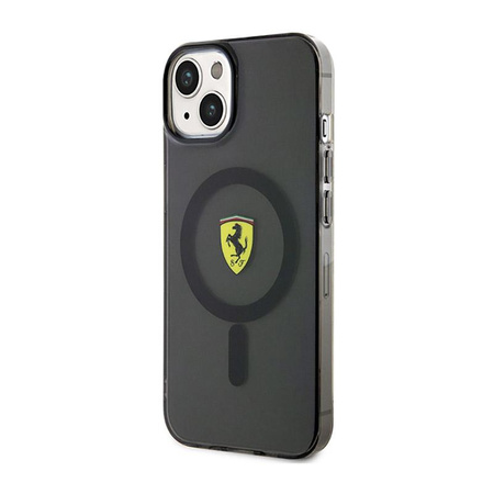 Ferrari Translucent MagSafe - Case for iPhone 14 Plus (Black)