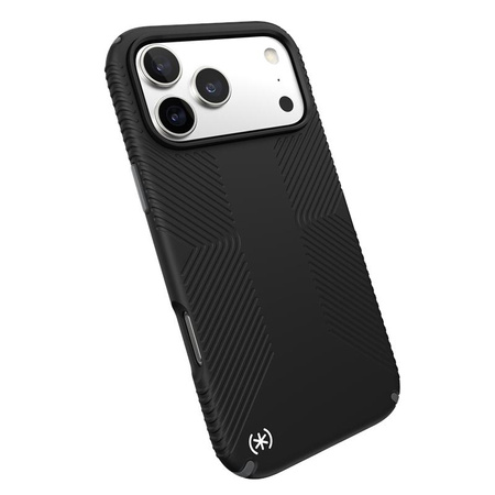 Speck Presidio2 Grip MagSafe - iPhone 17 Pro Max Case (Black / Slate Grey / White)