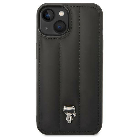 Karl Lagerfeld Quilted Puffy Ikonik Piin - Case iPhone 14 (Black)