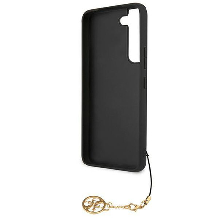 Guess 4G Charms Collection - Samsung Galaxy S22+ tok (szürke)