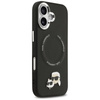 ETUI DO IPHONE 17 do MAGSAFE KARL LAGERFELD ORYGINALNE CZARNE SKÓRZANE