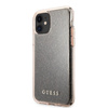 Guess Glitter Tasche - iPhone 11 Tasche (Rosa)