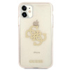 Pouzdro Guess Glitter 4G Big Logo - iPhone 11 (zlaté)