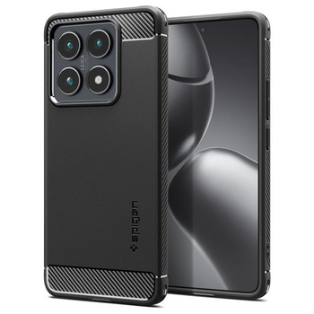 Spigen Rugged Armor - tok Xiaomi 14T (matt fekete)