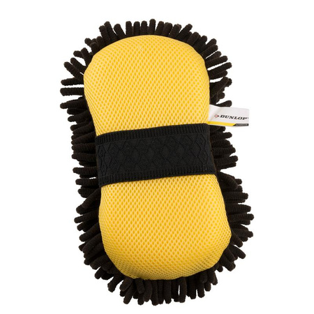 Dunlop - Doppelseitiger 2-in-1-Autowaschschwamm aus Mikrofaser