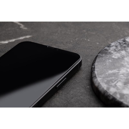 Moshi AirFoil Pro - Rugalmas hibrid üveg iPhone 13 / iPhone 13 Pro (fekete keret)