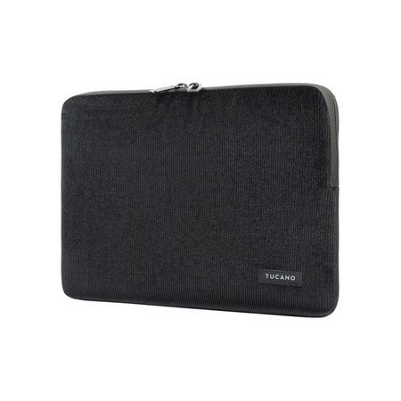 Tucano Velluto - MacBook Pro 13" (M2/M1/2022-2016) / MacBook Air 13" (M4/M3/M2/M1/2025-2018) / Laptop 12" cover (black)