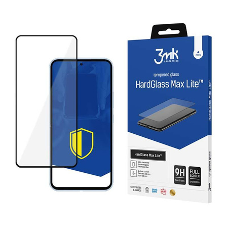 3mk HardGlass Max Lite - Tvrzené sklo pro Samsung Galaxy S24 FE (Black)