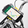 Schwenkbare Fahrradlenkerhalterung für Telefon, Lenker, grau, 10-15cm, Dunlop
