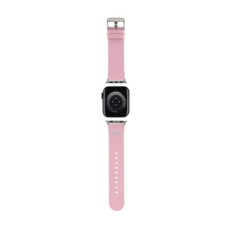 Hello Kitty Strap Kitty Head - řemínek pro Apple Watch 38/40/41 mm (růžový)
