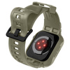 Spigen Rugged Armor Pro - Bracelet avec étui pour Apple Watch 44/45 mm (Vintage Khaki)