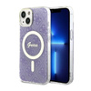 Guess 4G MagSafe - Case for iPhone 14 (Purple)