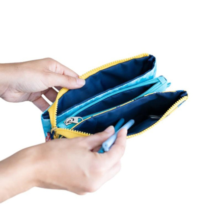 Disney Stitch - 3-compartment pencil case from the Tropical collection