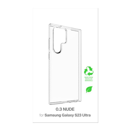 PURO 0.3 Nude – Cover for Samsung Galaxy S23 Ultra (Transparent)