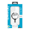 Speck Gemshell Grip + MagSafe - pouzdro pro iPhone 16e / iPhone 15 / iPhone 14 / iPhone 13 (Clear / Chrome Finish)