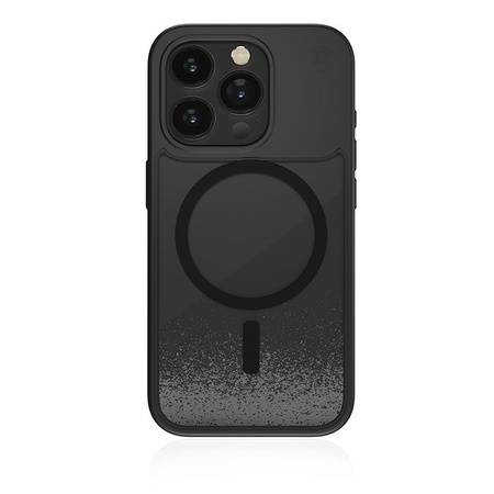 STM Relax Sand MagSafe - iPhone 15 Pro Max Case (Black / Grey)