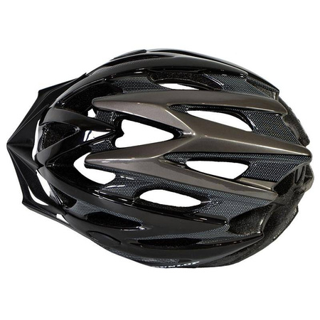 Dunlop - Kask rowerowy MTB r. S (Biało-czarny)
