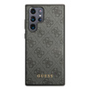 Guess 4G fém arany logó - Samsung Galaxy S22 Ultra tok (szürke)