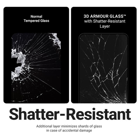 HARDENED SCREEN GLASS FOR IPHONE 17 PRO MAX WITH FRAME Crong PROTECTIVE