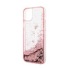 Karl Lagerfeld Liquid Glitter Big Logo Tasche - iPhone 14 Plus Tasche (rosa)