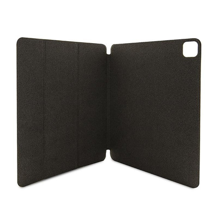 Guess 4G Stripe Allover - pouzdro pro iPad Pro 12,9" (2020-2022) (růžové)