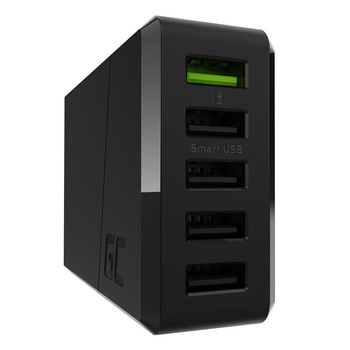 Green Cell ChargeSource 5 - 5xUSB 52W Ultra Charge chargeur secteur, Smart Charge
