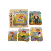 Top Bright - Grandfather layered puzzle, glasses