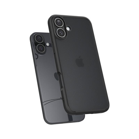 Spigen Ultra Hybrid - Hülle für iPhone 16 (Frost Black)