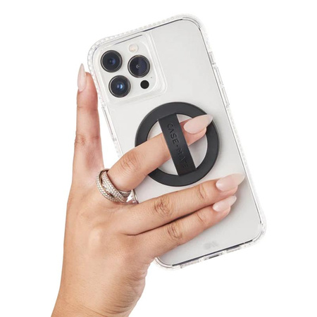 Case-Mate Magnetic Loop Grip - MagSafe Finger Holder (Black)