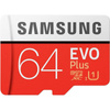 Samsung microSDXC Evo+ - paměťová karta 64 GB Class 10 UHS-I U1 100/20 MB/s s adaptérem
