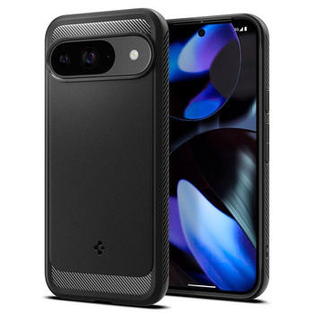 Spigen Rugged Armor - Hülle für Google Pixel 9 / 9 Pro (Matte Black)
