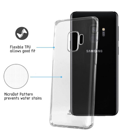 Crong Crystal Slim Cover - Etui Samsung Galaxy S9 (przezroczysty)
