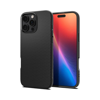Spigen Liquid Air - Pouzdro pro iPhone 16 Pro (Matte Black)