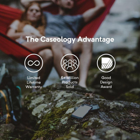 Caseology Legion Case - iPhone Xs Max Case (Silver)