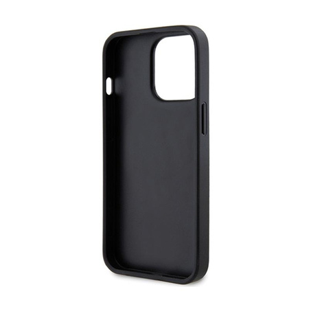 Guess Glitter Script Big 4G - iPhone 13 Pro Case (black)