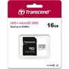 Transcend Memory microSDHC - Speicherkarte 16 GB Class 10 UHS-I U1 95/10 MB/s mit Adapter