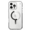 Speck Presidio Perfect-Clear MagSafe - iPhone 16 Pro Max Fall (Klar / Chrom-Finish / Serene Silber)
