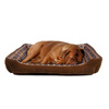 Canapé-lit pour chien 90 x 70 x 20 cm roz. XL (marron)