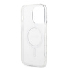 Guess Bundle Pack MagSafe IML Marble - MagSafe iPhone 14 Pro Case + Charger Set (black/gold)