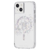 Case-Mate Karat MagSafe - Coque pour iPhone 14 décorée de nacre (A Touch of Pearl)