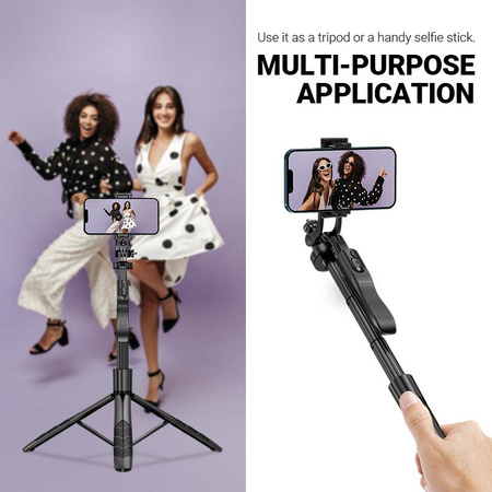 BLUETOOTH SELFIE STICK WITH PILOT WITH STATIC, for Phone, GoPro, Crong SelfieGo Ultra
