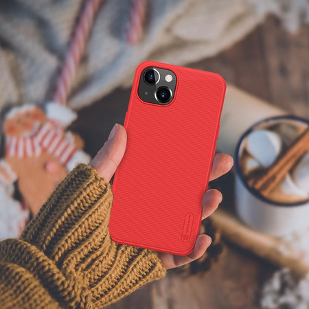 Nillkin Super Frosted Shield Pro - Apple iPhone 13 Case (Red)
