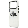 Karl Lagerfeld IML Karl Sketch Logo MagSafe - iPhone 17 Pro Hülle (Transparent)