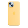 Apple Silicone Case - Coque en silicone avec MagSafe pour iPhone 14 (jaune pâle)
