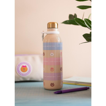 Line Friends - Nerezová termo láhev 500 ml