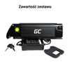Green Cell - GC Silverfish battery for E-Bike with charger 36V 10.4Ah 374Wh Li-Ion XLR 3 PIN